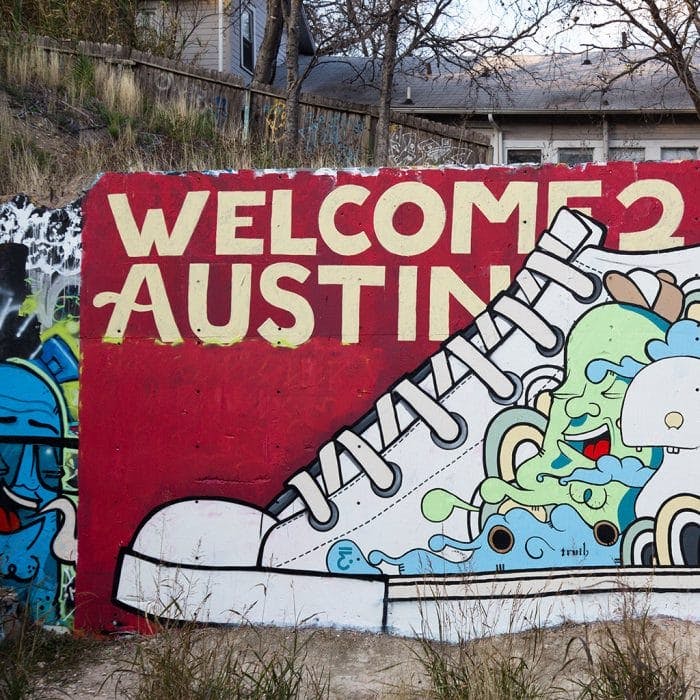 Welcome 2 Austin mural